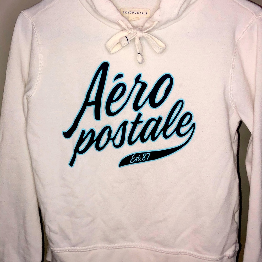 A Cream Colored Aeropostale Hoodie